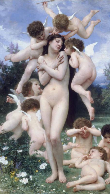 William-Adolphe Bouguereau The Return of Spring china oil painting image